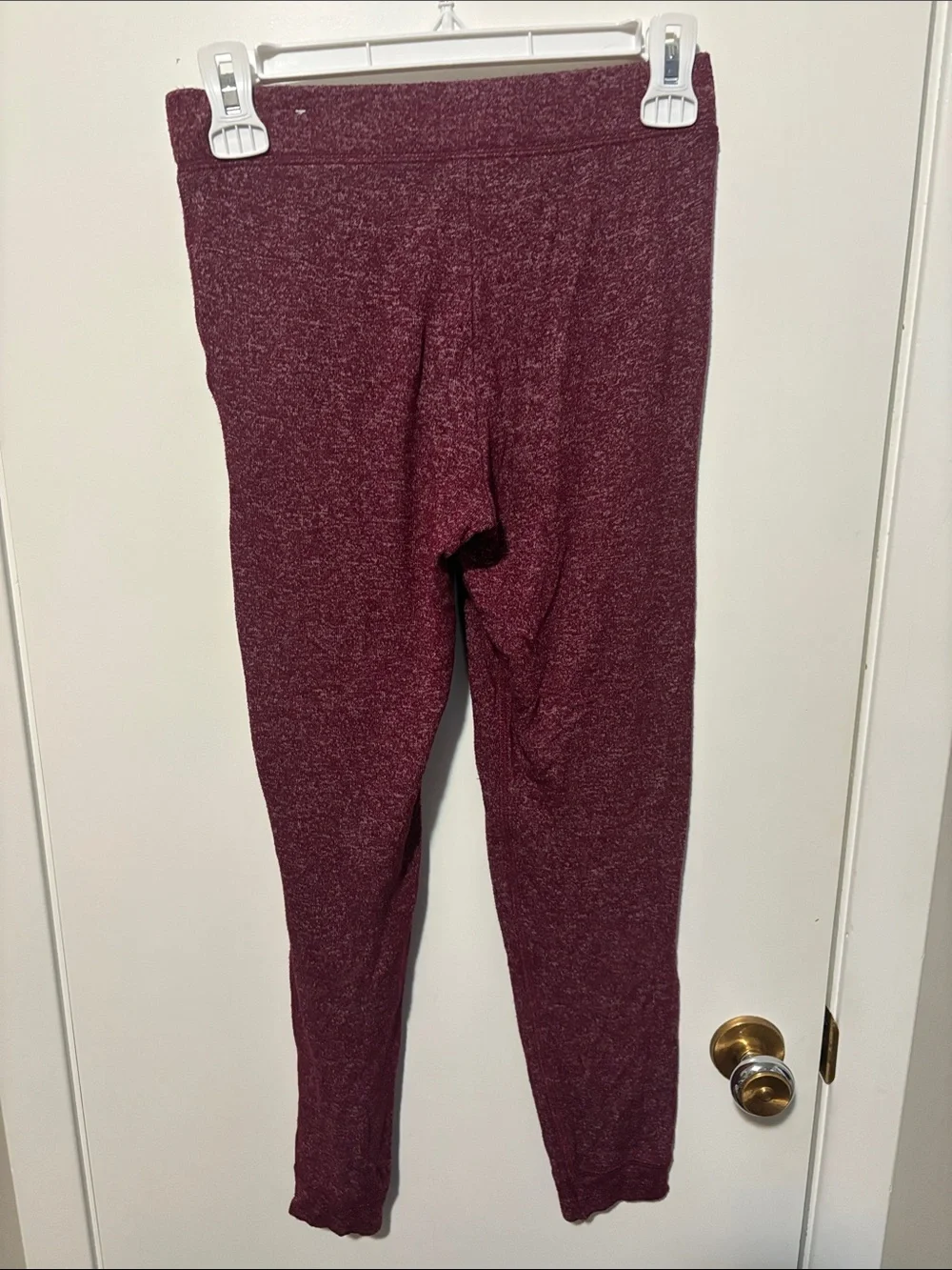 Justice Girls' Maroon Cozy Jogger Sweatpants